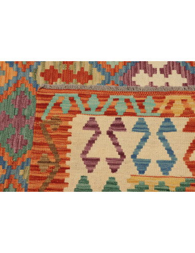 Kilim 201x291 Cm Kilim Afghanistan Hand-carded Wool