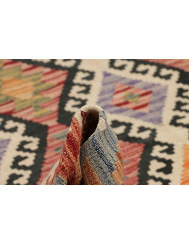 Kilim 204x302 Cm Kilim, Afghanistan, Hand-carded Wool (warp: