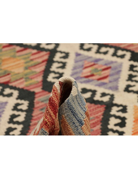 Kilim 204x302 Cm Kilim, Afghanistan, Hand-carded Wool (warp: