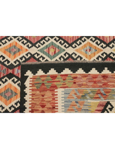 Kilim 204x302 Cm Kilim, Afghanistan, Hand-carded Wool (warp: