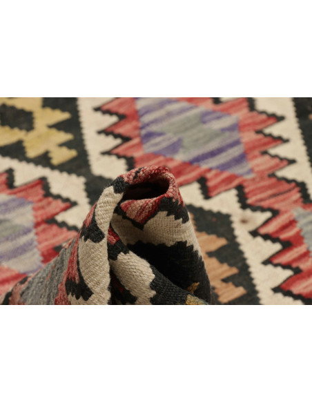 Kilim 224x299 Cm Kilim, Afghanistan, Lana Cardata A Mano