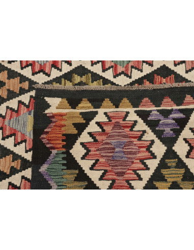 Kilim 224x299 Cm Kilim, Afghanistan, Lana Cardata A Mano