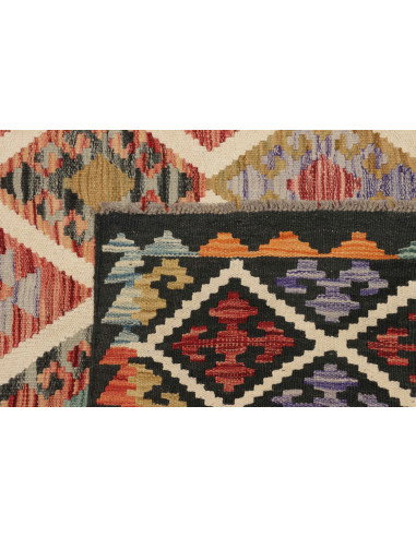 Kilim 203x298 Cm Kilim, Afghanistan, Lana Cardata A Mano