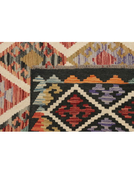 Kilim 203x298 Cm Kilim, Afghanistan, Lana Cardata A Mano