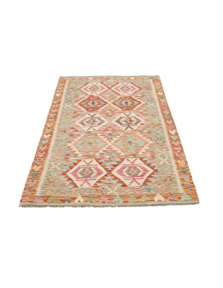 Kilim 120x186 Cm Kilim Afghanistan Hand-carded Wool Cotton