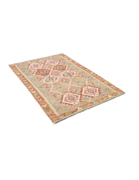 Kilim 120x186 Cm Kilim Afghanistan Hand-carded Wool Cotton