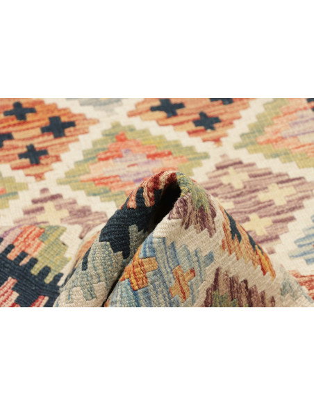 Kilim 122x184 Cm Kilim Afghanistan Hand-carded Wool