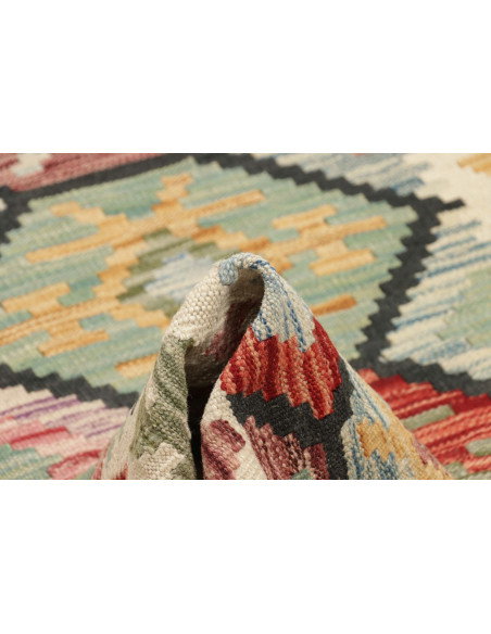 Kilim 129x181 Cm Kilim, Afghanistan, Hand-carded Wool,