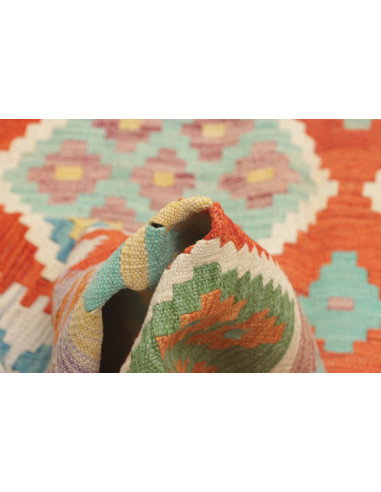 Kilim 204x297 Cm Kilim, Afghanistan, Hand-carded Wool (warp: