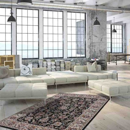 tappeto moderno classico saudi arabia dammam nero