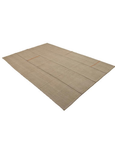 Kilim 200x295 Cm Kilim Persiano Tessitura Piana Lana Beige