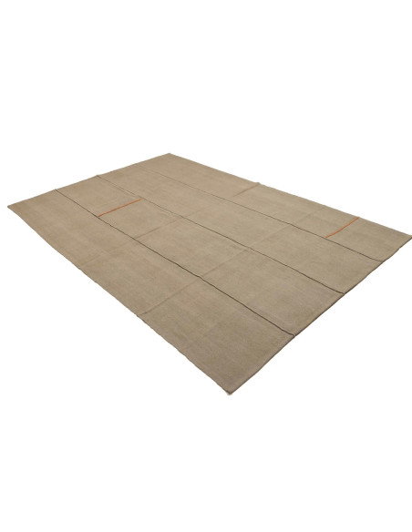 Kilim 200x295 Cm Kilim Persiano Tessitura Piana Lana Beige