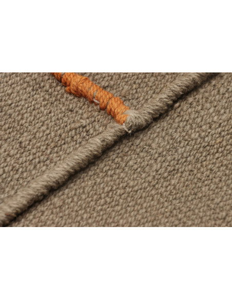 Kilim 200x295 Cm Kilim Persiano Tessitura Piana Lana Beige