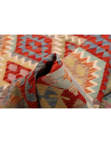 Kilim 170x241 Cm Kilim, Afghanistan, Hand-carded Wool (warp: