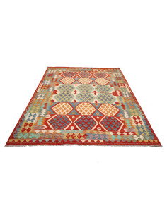 Kilim 177x238 Cm Kilim Afghanistan Lana Cardata A Mano 2