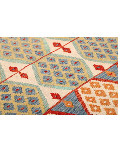 Kilim 177x238 Cm Afghan Kilim Hand-carded Wool