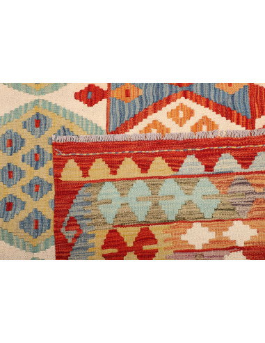 Kilim 177x238 Cm Afghan Kilim Hand-carded Wool