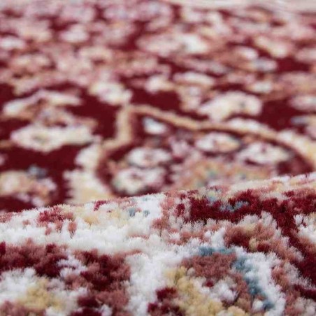 tappeto moderno classico saudi arabia medina rosso