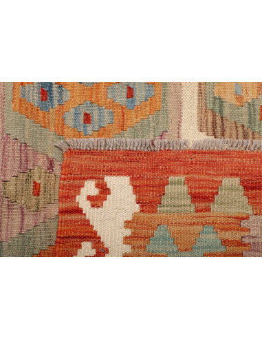 Kilim 199x294 Cm Kilim, Afghanistan, Hand-carded Wool (warp: