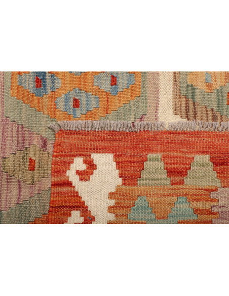 Kilim 199x294 Cm Kilim, Afghanistan, Hand-carded Wool (warp: