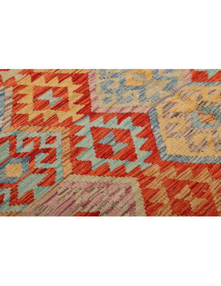 Kilim 200x297 Cm Kilim Afghanistan Hand-carded Wool