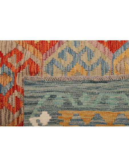 Kilim 200x297 Cm Kilim Afghanistan Hand-carded Wool