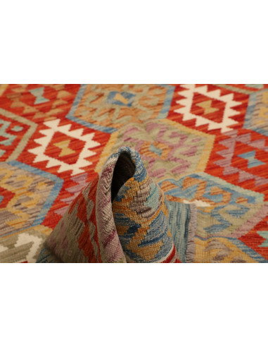 Kilim 200x297 Cm Kilim Afghanistan Hand-carded Wool