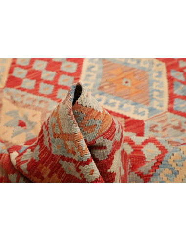 Kilim 183x255 Cm Kilim Afghanistan Lana Cardata A Mano