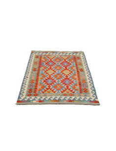 Kilim 101x143 Cm Kilim Afghanistan Hand-carded Wool Cotton 2