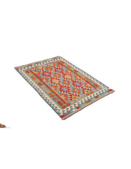 Kilim 101x143 Cm Kilim Afghanistan Lana Cardata A Mano