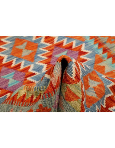 Kilim 101x143 Cm Kilim Afghanistan Lana Cardata A Mano