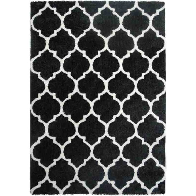 tappeto moderno geometrico smooth 250 antracite