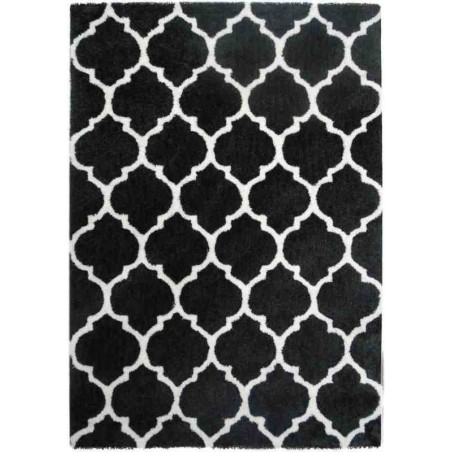 tappeto moderno geometrico smooth 250 antracite