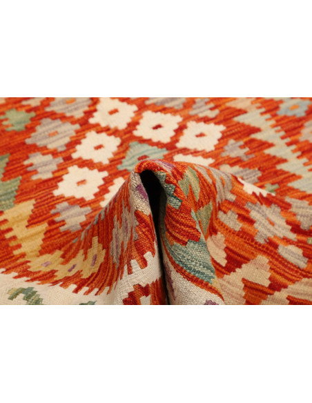 Kilim 100x147 Cm Kilim Afghanistan Hand-carded Wool (warp: