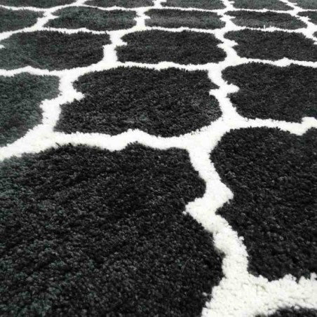tappeto moderno geometrico smooth 250 antracite