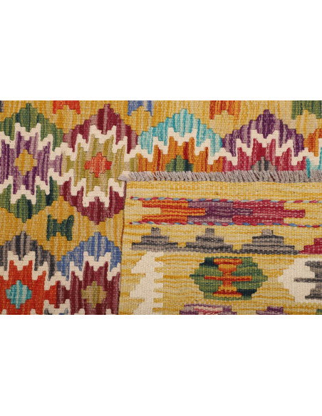 Kilim 99x147 Cm Kilim, Afghanistan, Lana Cardata A Mano