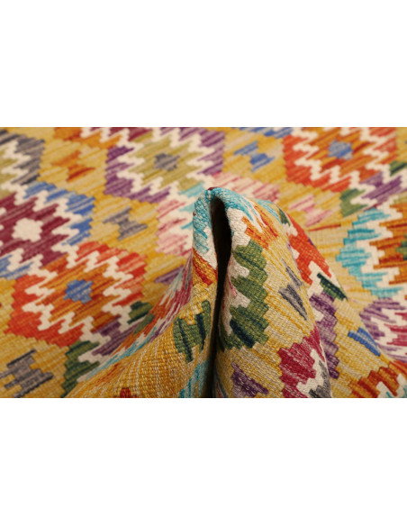 Kilim 99x147 Cm Kilim, Afghanistan, Lana Cardata A Mano