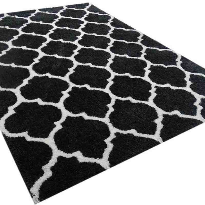 tappeto moderno geometrico smooth 250 antracite