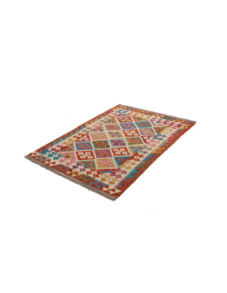 Kilim 97x151 Cm Kilim, Afghanistan, Hand-carded Wool (warp: