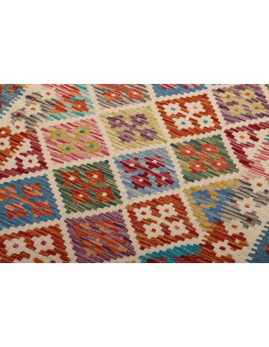 Kilim 97x151 Cm Kilim, Afghanistan, Lana Cardata A Mano