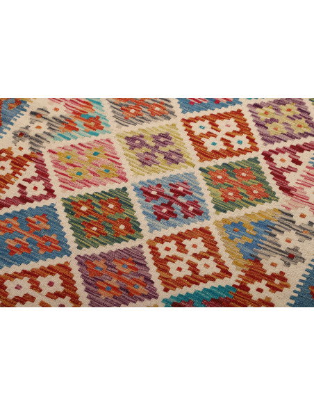 Kilim 97x151 Cm Kilim, Afghanistan, Lana Cardata A Mano