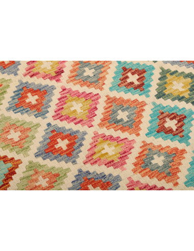 Kilim 99x150 Cm Kilim, Afghanistan, Hand-carded Wool (warp:
