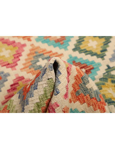 Kilim 99x150 Cm Kilim, Afghanistan, Hand-carded Wool (warp: