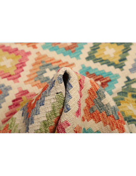 Kilim 99x150 Cm Kilim, Afghanistan, Lana Cardata A Mano