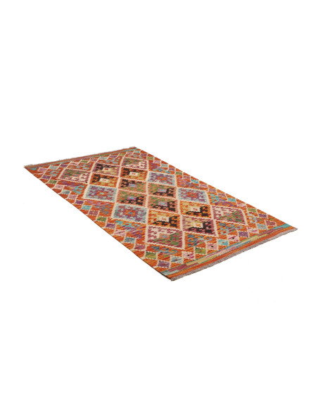 Kilim 95x158 Cm Kilim Afghanistan Hand-carded Wool