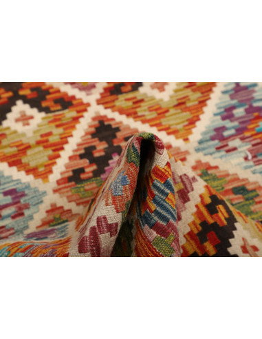 Kilim 95x158 Cm Kilim Afghanistan Hand-carded Wool