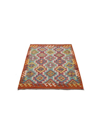 Kilim 99x152 Cm Kilim, Afghanistan, Lana Cardata A Mano