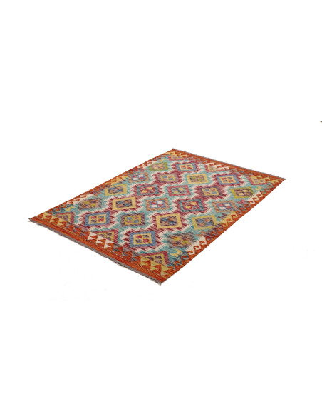 Kilim 99x152 Cm Kilim, Afghanistan, Lana Cardata A Mano