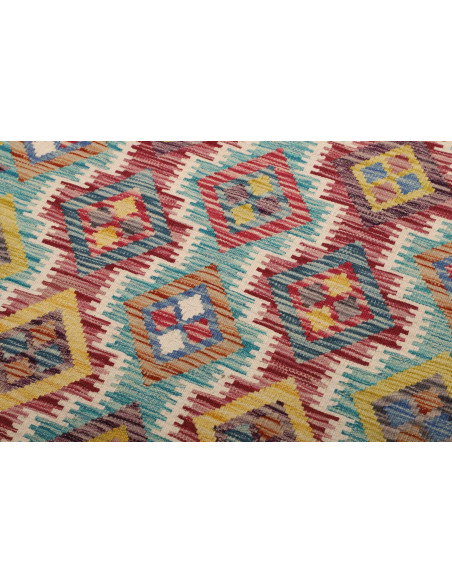 Kilim 99x152 Cm Kilim, Afghanistan, Lana Cardata A Mano