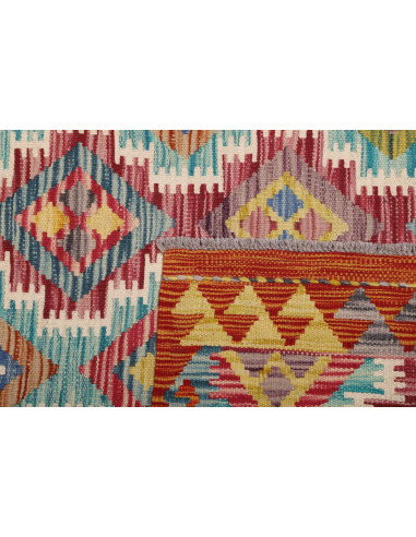 Kilim 99x152 Cm Kilim, Afghanistan, Lana Cardata A Mano